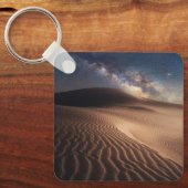 砂漠 |オルドスシティモンゴル中国 キーホルダー (正面)
