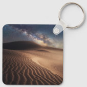砂漠 |オルドスシティモンゴル中国 キーホルダー (裏面)