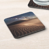 砂漠 |オルドスシティモンゴル中国 コースター (左側)