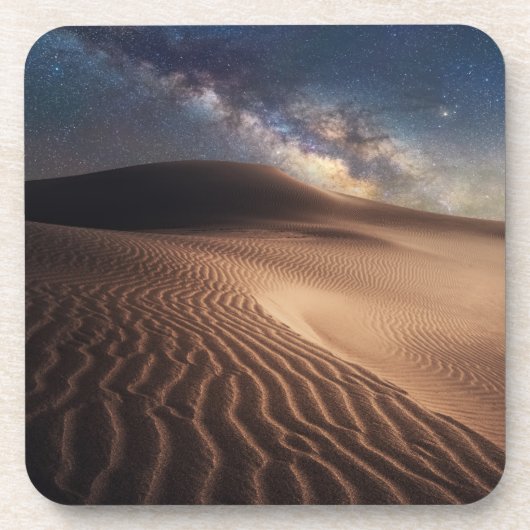 砂漠 |オルドスシティモンゴル中国 コースター (正面)