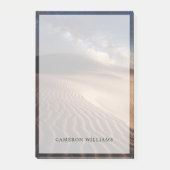 砂漠 |オルドスシティモンゴル中国 ポストイット (正面)