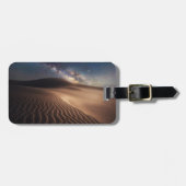 砂漠 |オルドスシティモンゴル中国 ラゲッジタグ (正面横)