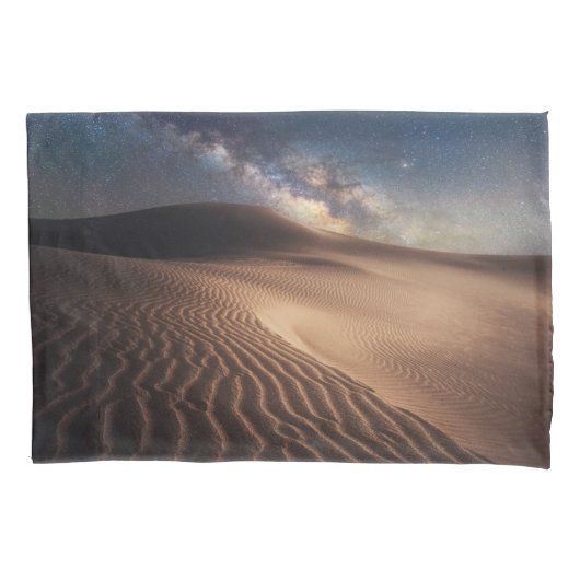 砂漠 |オルドスシティモンゴル中国 枕カバー (正面)