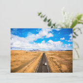 砂漠 |カナリア諸島,スペイン サンキューカード (スタンド正面)