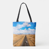 砂漠 |カナリア諸島，スペイン トートバッグ (裏面)