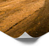 砂漠 |カナリア諸島,スペイン ポスター (角)