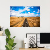 砂漠 |カナリア諸島,スペイン ポスター (ホームオフィス)