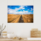 砂漠 |カナリア諸島,スペイン ポスター (キッチン)