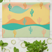 砂漠 キッチンタオル (折り畳み)