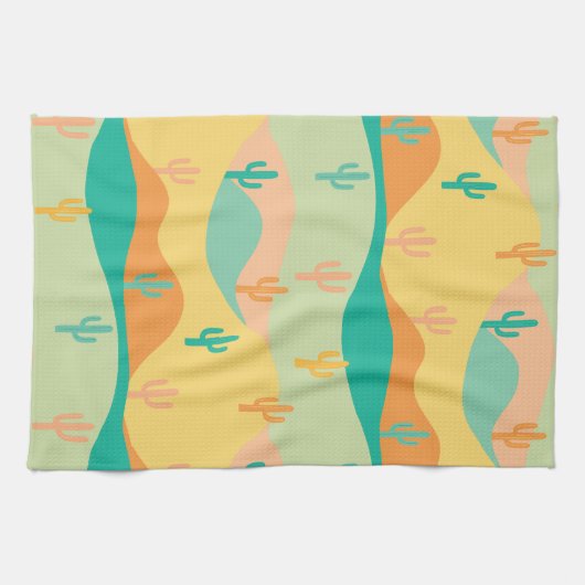 砂漠 キッチンタオル (横)