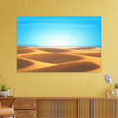 砂漠 キャンバスプリント (インサイチュ (リビング))