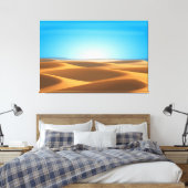 砂漠 キャンバスプリント (インサイチュ (寝室))