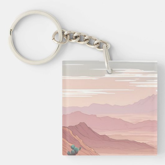 砂漠 キーホルダー (正面)