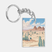 砂漠 キーホルダー (正面左)