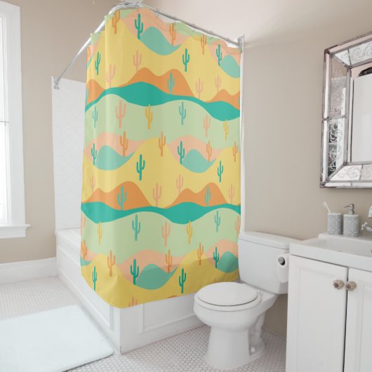 砂漠 シャワーカーテン (インサイチュ)