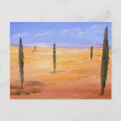 砂漠 – シュレアル ポストカード (正面)