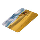 砂漠 |タールデザートラジャスターンインディアラクメル マグネット (左側)