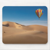 砂漠 |ドバイ砂漠の砂丘 マウスパッド (正面)