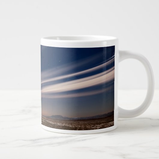 砂漠 |ナバラ・バルデナス砂漠の夜 ジャンボコーヒーマグカップ (右)