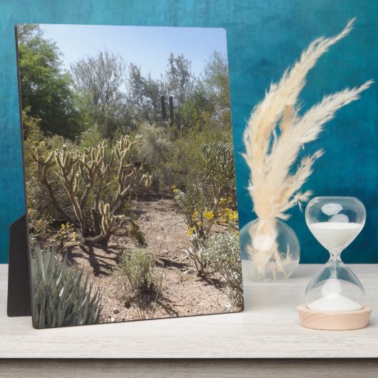 砂漠 フォトプラーク (側面)