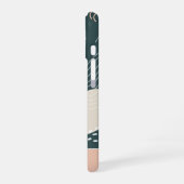 砂漠&フォレストボホトロピカルモンステラ葉 iPhone 16ケース (左側面)