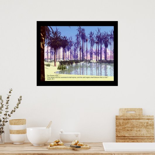 砂漠 ポスター (キッチン)