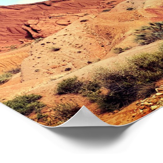 砂漠 ポスター (角)