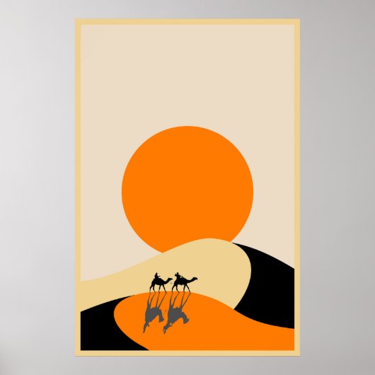 砂漠 ポスター (正面)