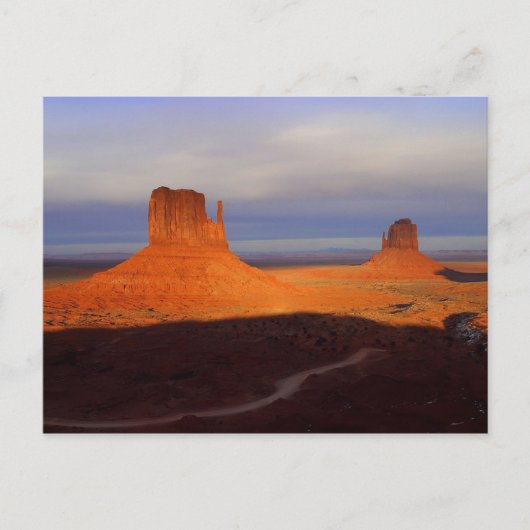 砂漠 ポストカード (正面)