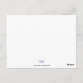 砂漠 ポストカード (裏面)