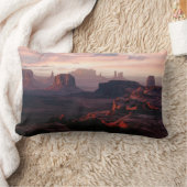砂漠 |モニュメントバレーユタ – アリツィオナ ランバークッション (ブランケット)