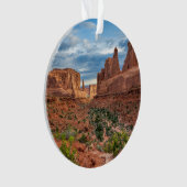 砂漠 |ユタ州アーチス国立公園 オーナメント (正面)