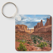 砂漠 |ユタ州アーチス国立公園 キーホルダー (正面)