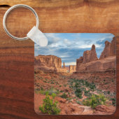 砂漠 |ユタ州アーチス国立公園 キーホルダー (正面)