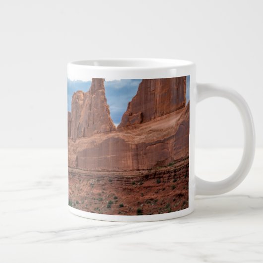 砂漠 |ユタ州アーチス国立公園 ジャンボコーヒーマグカップ (右)