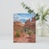 砂漠 |ユタ州アーチス国立公園 ポストカード (スタンド正面)