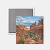 砂漠 |ユタ州アーチス国立公園 マグネット (正面/裏面)