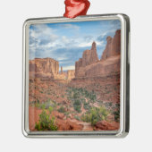砂漠 |ユタ州アーチス国立公園 メタルオーナメント (左)
