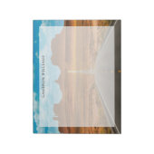 砂漠 |ユタ州モニュメントバレー ノートパッド (回転)