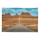 砂漠 |ユタ州モニュメントバレー 枕カバー (裏面)