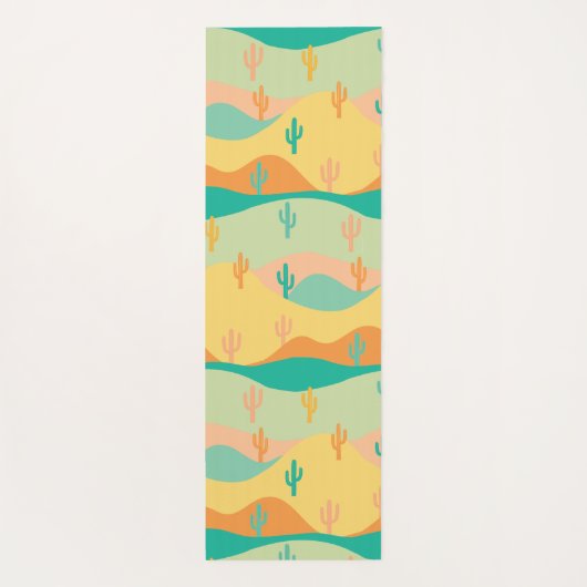 砂漠 ヨガマット (裏面)