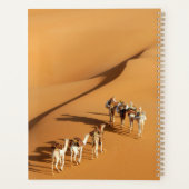 砂漠 |ラクダと一緒に歩く プランナー手帳 (裏面)