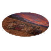 砂漠 |ラクダ・シナイ山地エジプト カッティングボード (角)