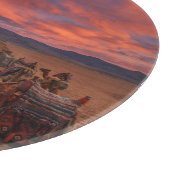 砂漠 |ラクダ・シナイ山地エジプト カッティングボード (角)