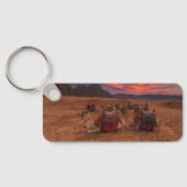 砂漠 |ラクダ・シナイ山地エジプト キーホルダー (裏面)