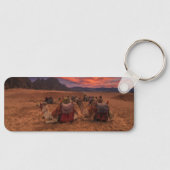 砂漠 |ラクダ・シナイ山地エジプト キーホルダー (正面)