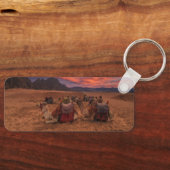 砂漠 |ラクダ・シナイ山地エジプト キーホルダー (正面)