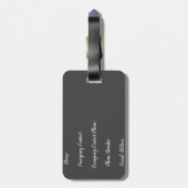 砂漠 ラゲッジタグ (裏面縦)