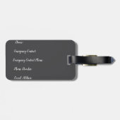 砂漠 ラゲッジタグ (裏面横)