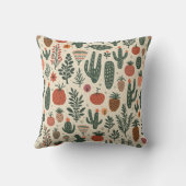 砂漠、植物のような枕 クッション (裏面)